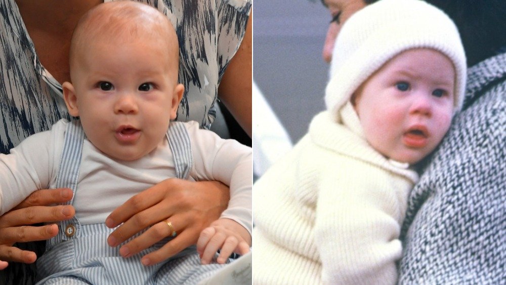 Baby Archie and Prince Harry