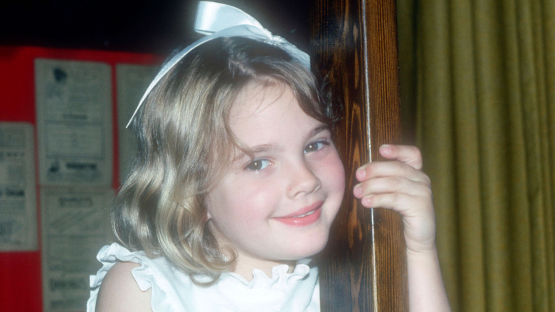Drew Barrymore as a child