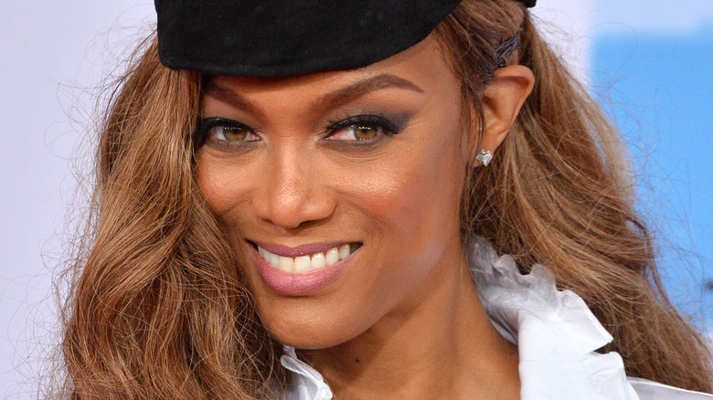 Tyra Banks at an ANTM event