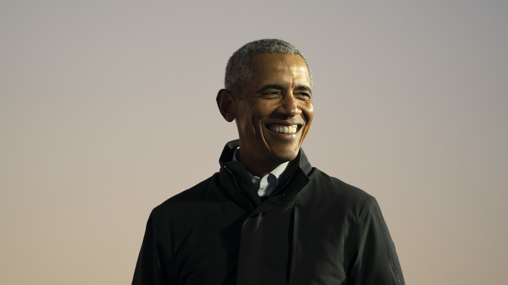 Barack Obama on the campaign trail
