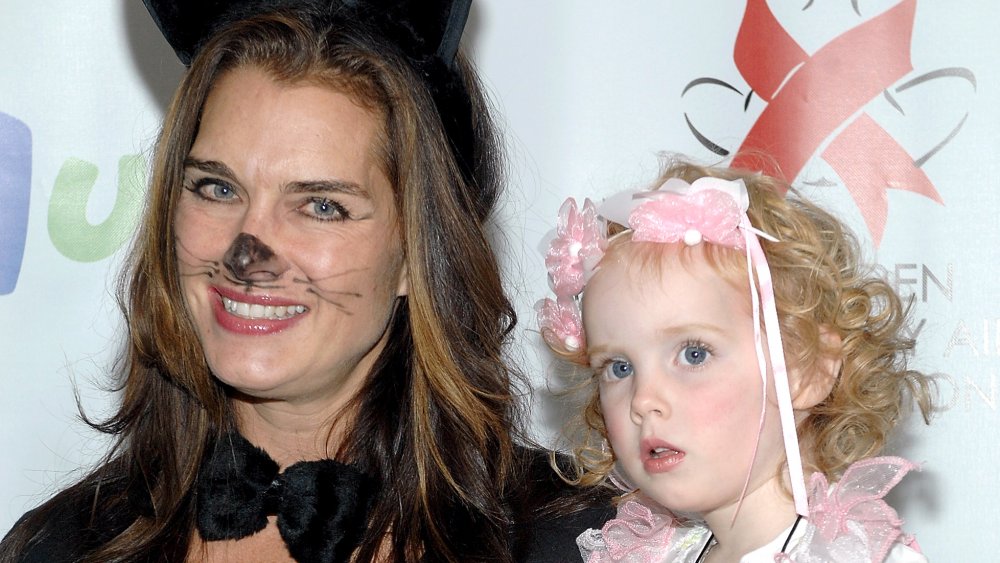  Brooke Shields and daughter Grier Hammond Henchy at a fundraiser in 2008 