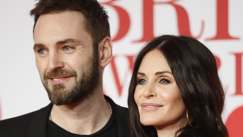 Courteney Cox and Johnny McDaid, 2018