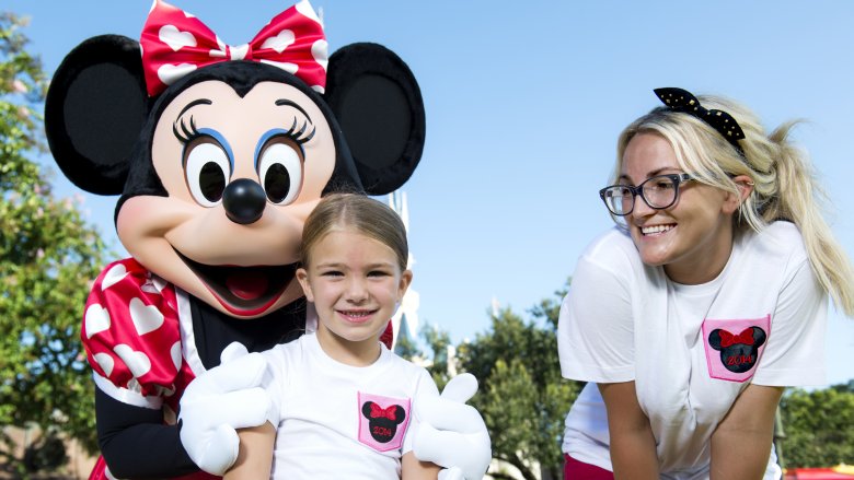 child star Jamie Lynn Spears daughter Minnie Mouse