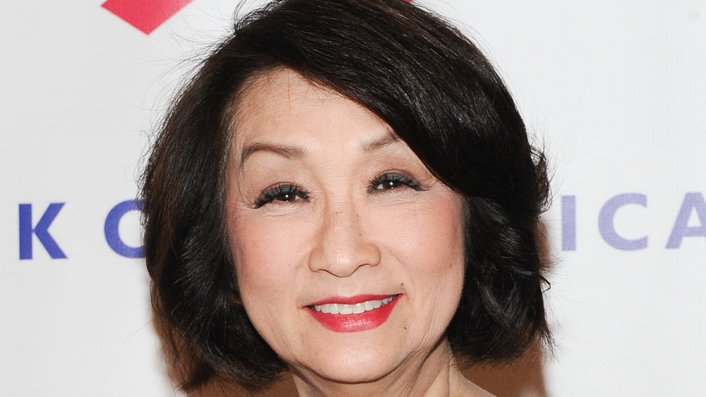 Connie Chung at an event