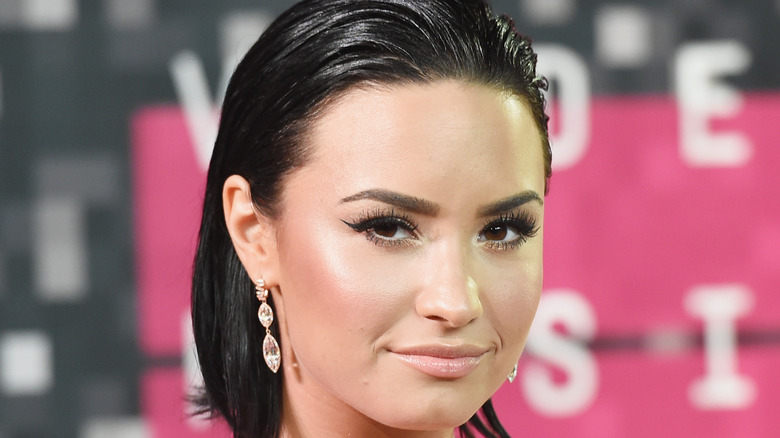 Demi Lovato on the red carpet 