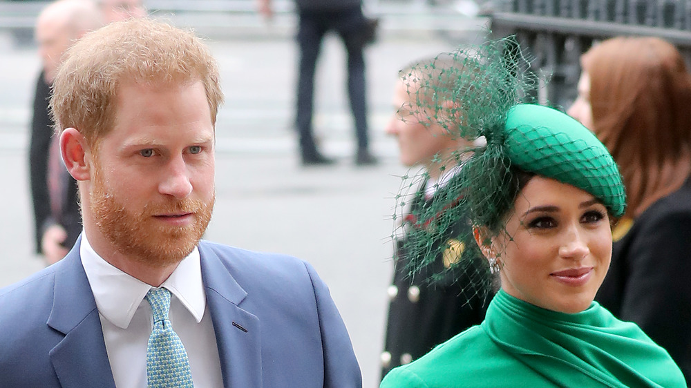 Prince Harry and Meghan Markle attend an event together