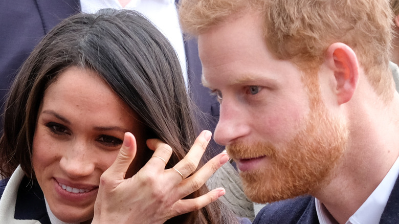 Harry and Meghan in Cardiff, Wales