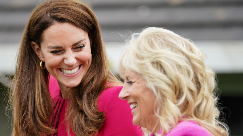 Jill Biden and Kate Middleton in Cornwall