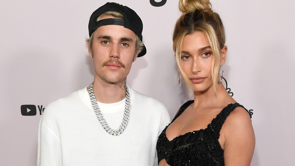 Justin Bieber with wife Hailey