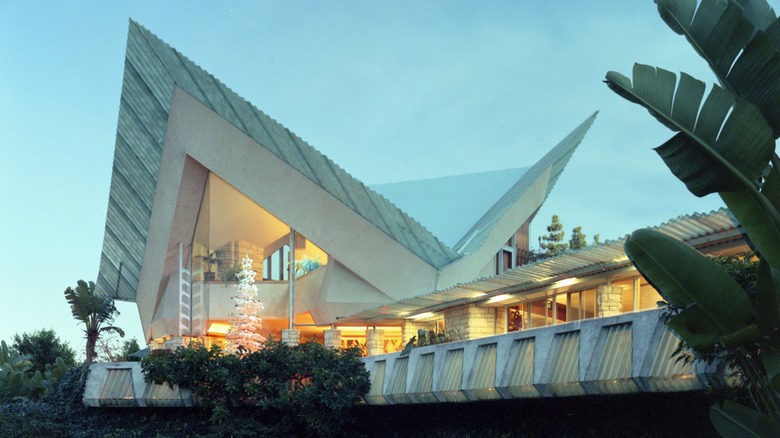 House designed by Frank Lloyd Wright