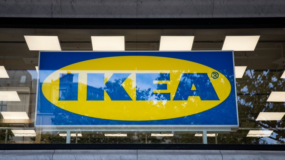 Exterior IKEA sign