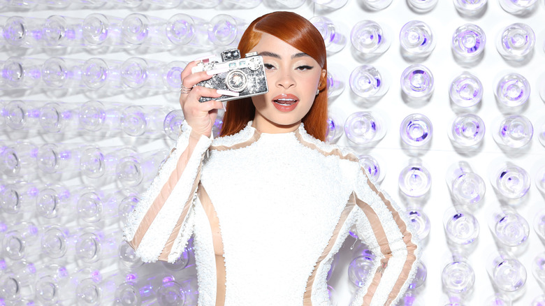 Ice Spice with camera in her hand