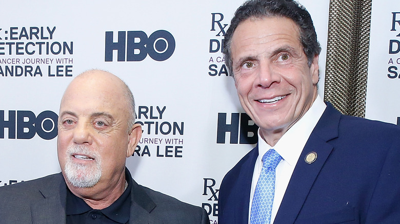 Billy Joel and Andrew Cuomo in NYC