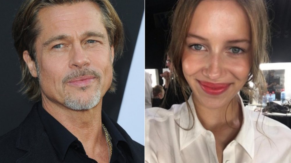 Brad Pitt and Nicole Poturalski