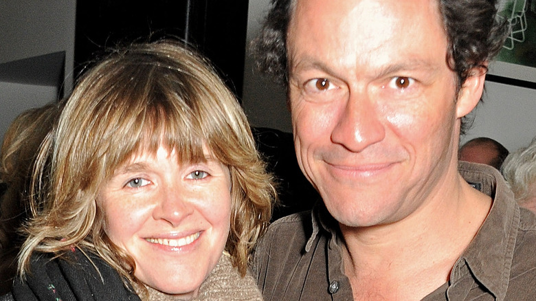 Dominic West and Catherine FitzGerald together