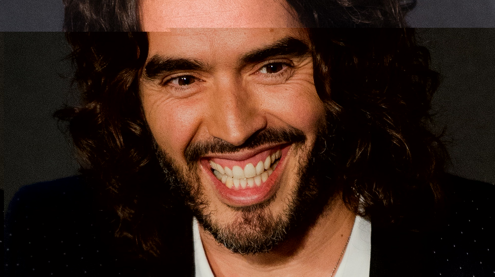 Russell Brand smiling 