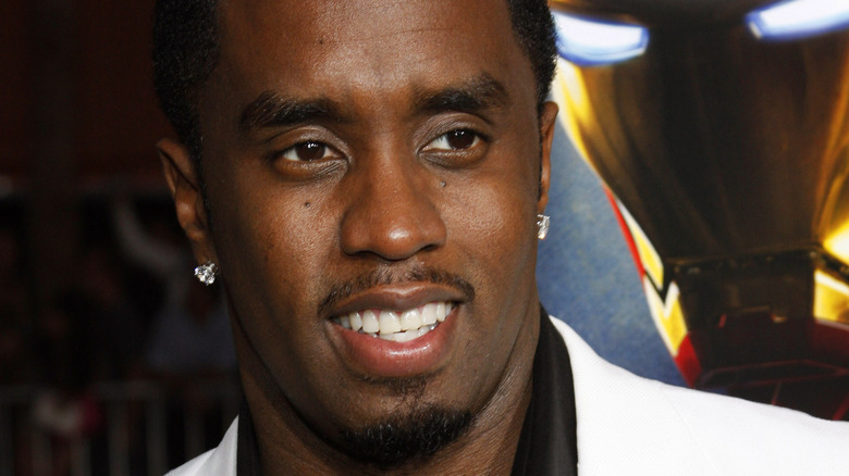 Diddy smiling