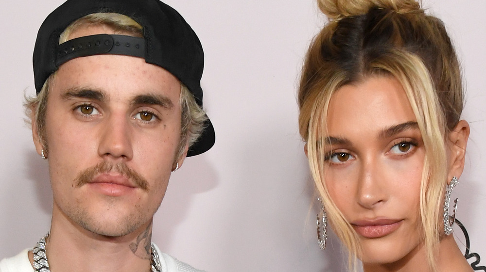 Justin Bieber and Hailey Baldwin on the red carpet