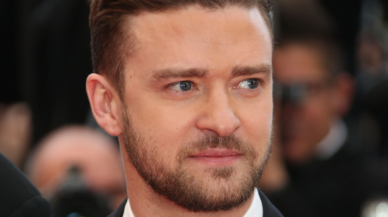 Justin Timberlake wears a tux