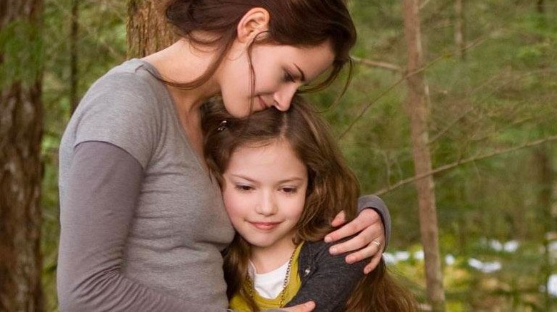 Mackenzie Foy as Kristen Stewart's daughter in Twilight