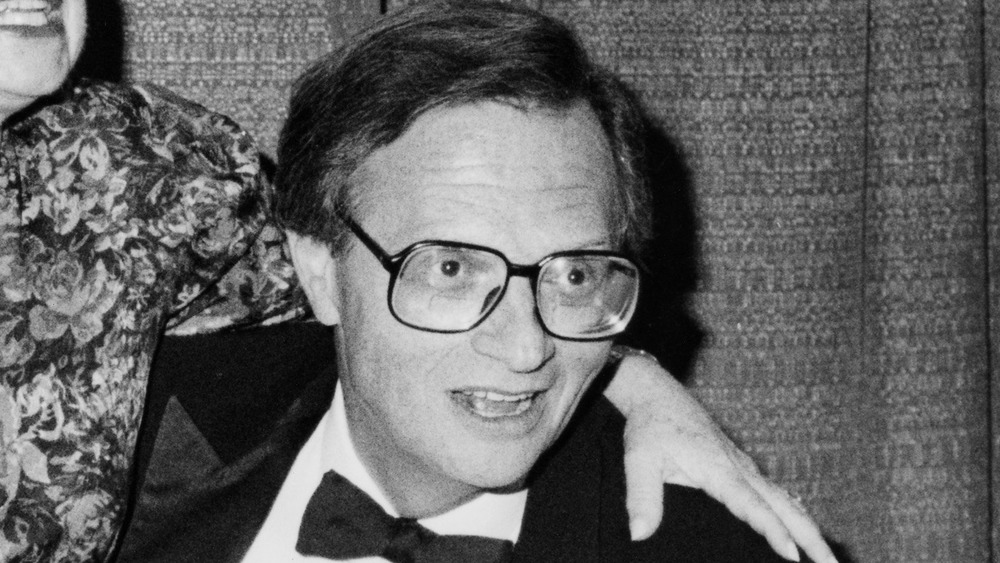 Larry King at Cable Ace Awards in 1988