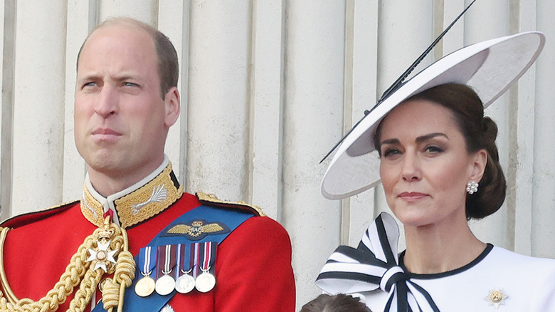 Prince William and Princess Catherine at Trooping the Colour 