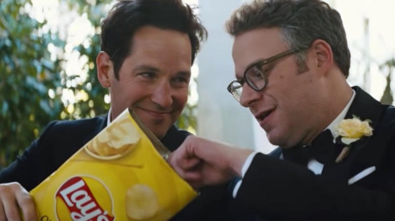 Paul Rudd and Seth Rogen in Super Bowl 2022 commercial