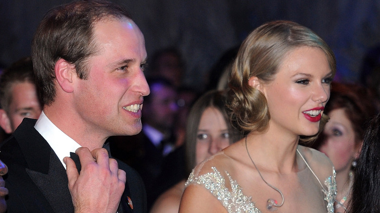 Prince William and Taylor Swift in 2013