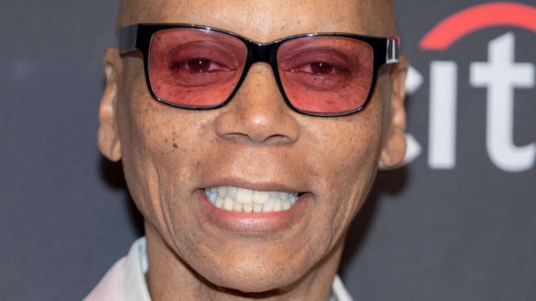 RuPaul smiling attending an event