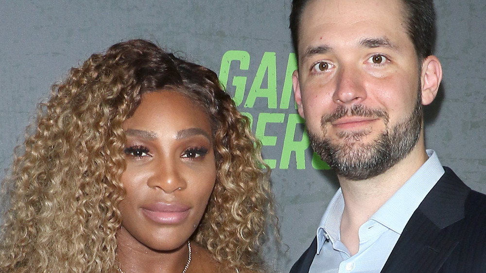 Serena Williams and husband Alexis Ohanian on the red carpet