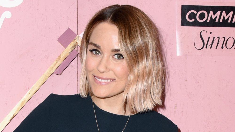 Lauren Conrad with a short hairstyle