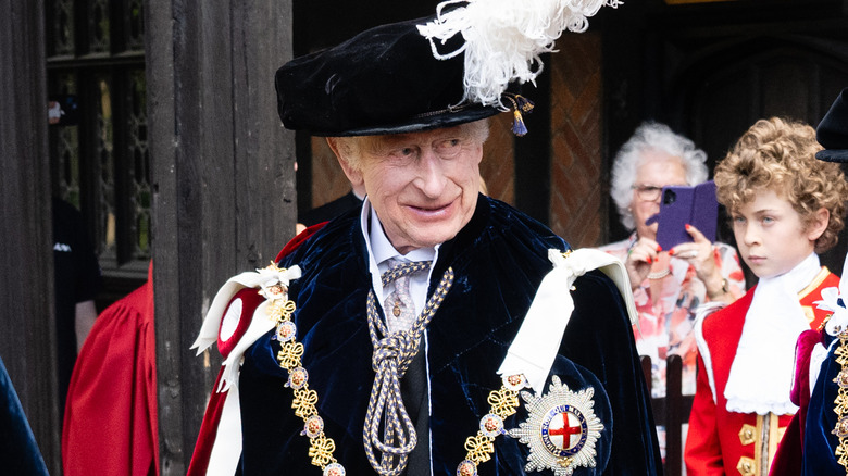 King Charles Order of the Garter