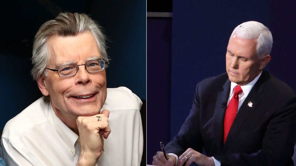 Author Stephen King sees the fly in Mike Pence's hair 