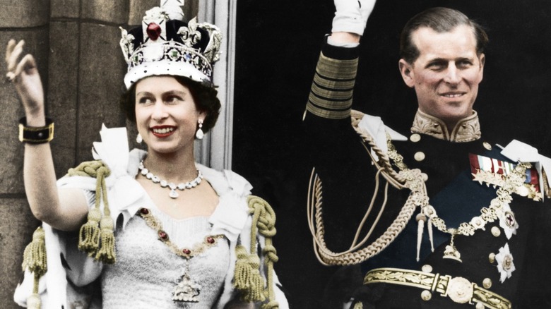 Queen Elizabeth II and Duke Endinburgh