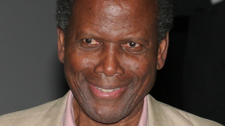 Sidney Poitier smiling