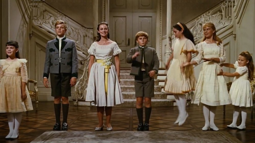 The kids from the film The Sound of Music