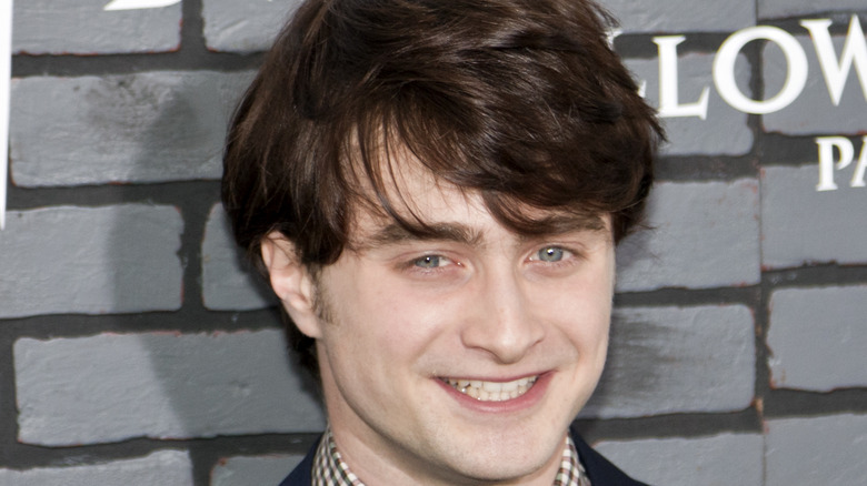 Daniel Radcliffe at Harry Potter event 