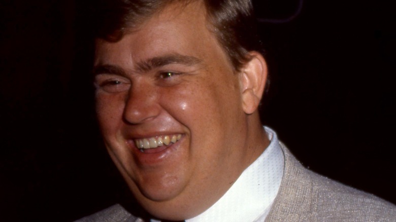 John Candy is all-smiles at an event in 1985