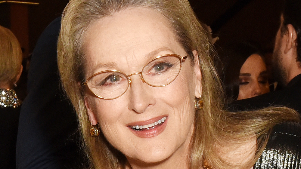 Meryl Streep in glasses