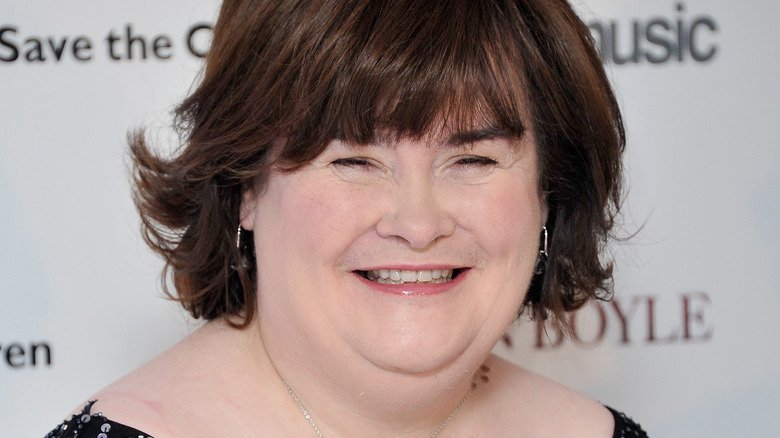 Susan Boyle close-up