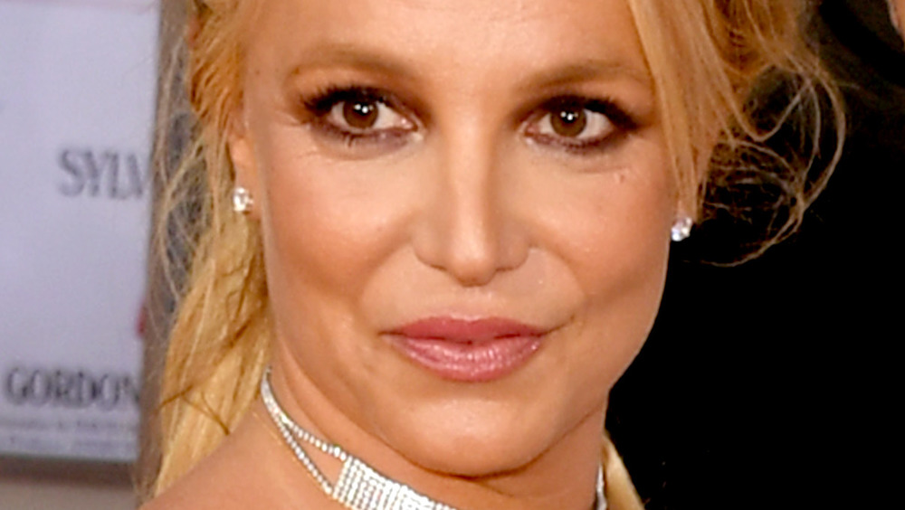 Britney Spears updo