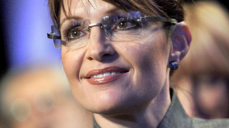 Sarah Palin smiling