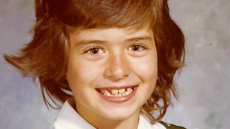 young Debra Messing school photo