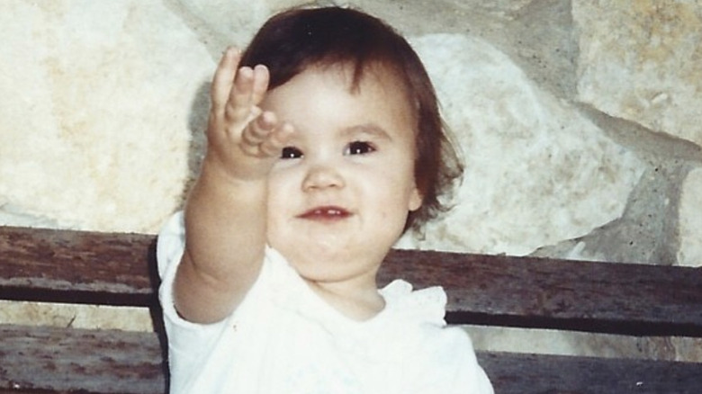 Demi Lovato as a baby