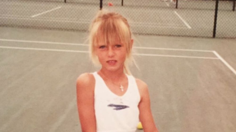 Maria Sharapova as a kid