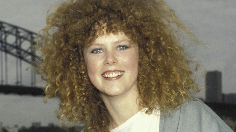 Nicole Kidman with curly hair