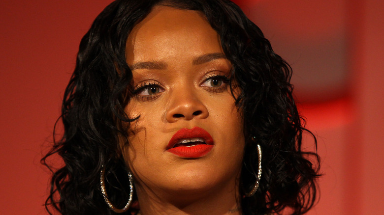 Rihanna speaking