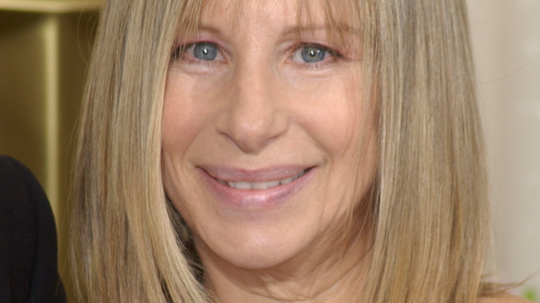 Barbra Streisand smiling