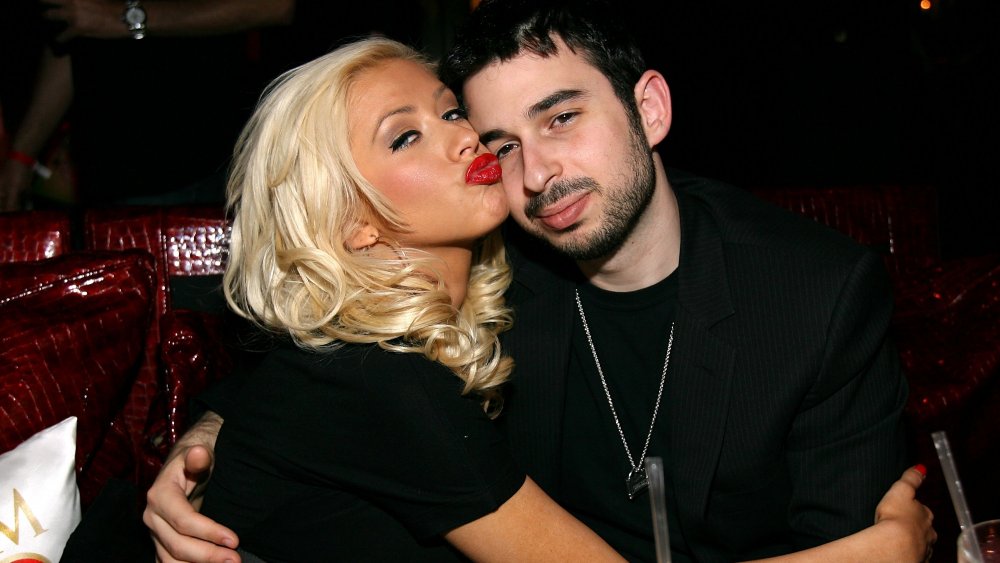 Christina Aguilera and her first husband, Jordan Bratman