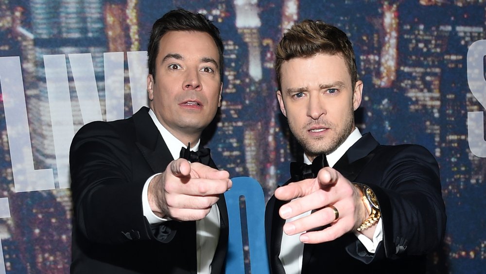 Jimmy Fallon and Justin Timberlake at SNL 40